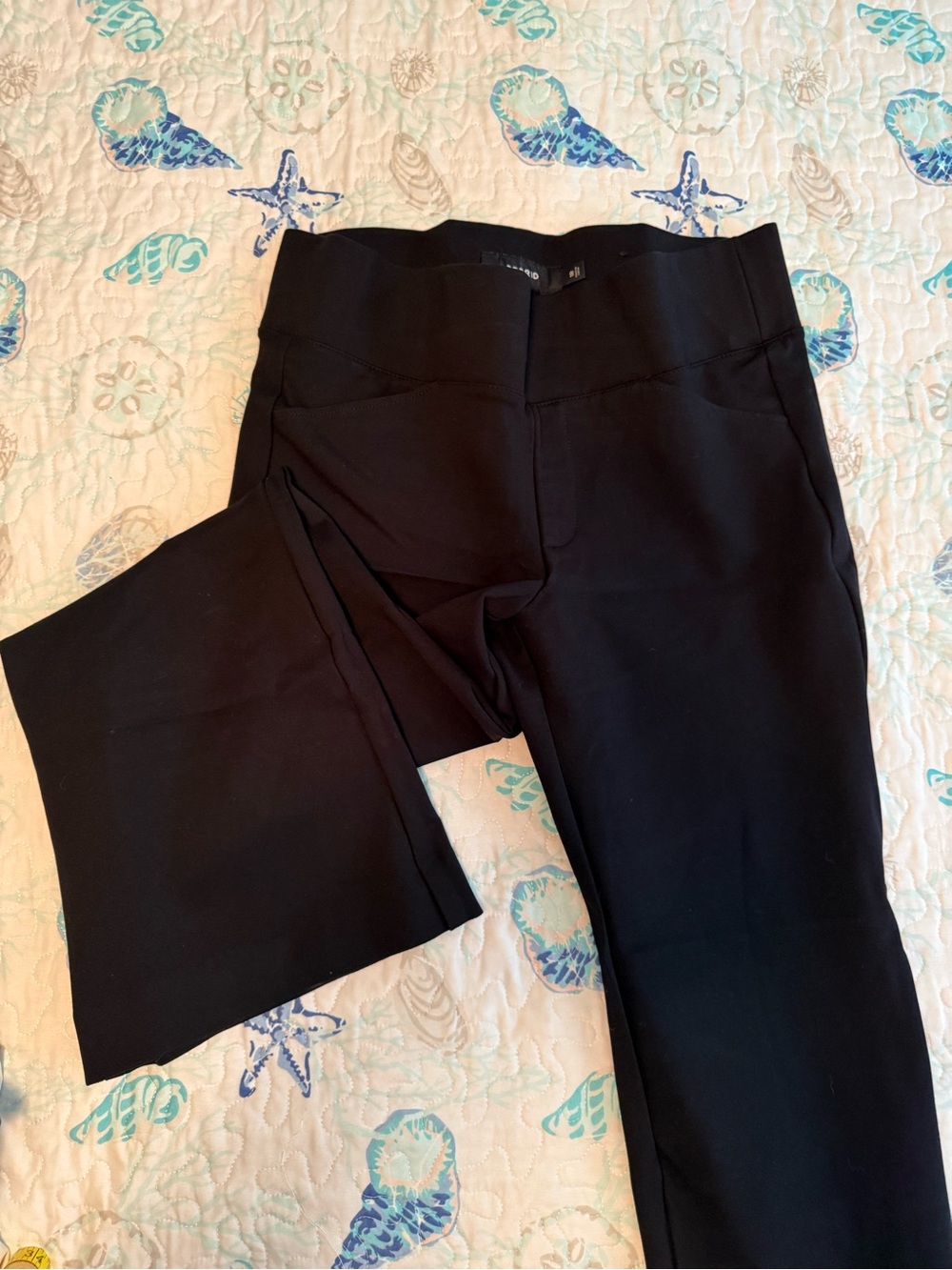 Torrid Black Wide Leg Ponte Pants